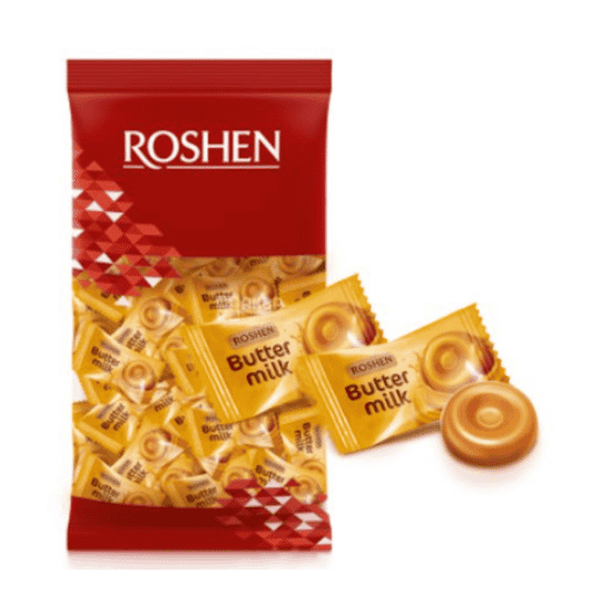 ROSHEN HARD CANDIES BUTTER MILK 1KG